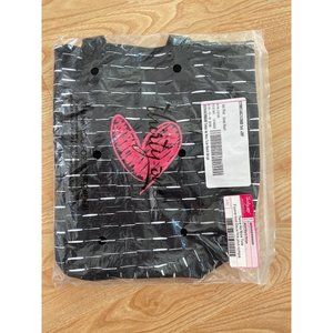 Twice as nice tote - Starlite Stripe wine tote holder with heart thirty-one gift